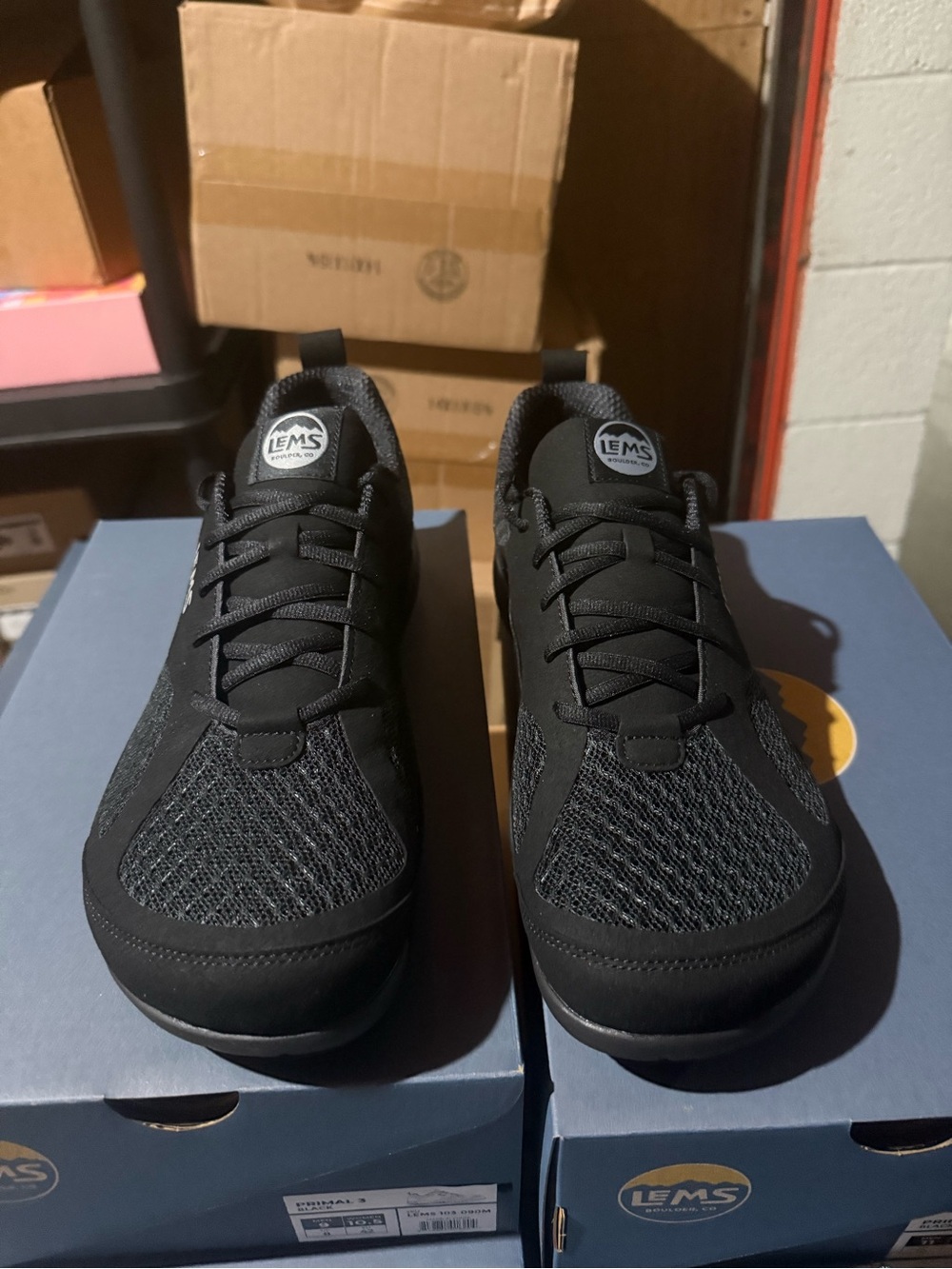 NWT Lems Primal 3 Men’s Shoe Black Size 8